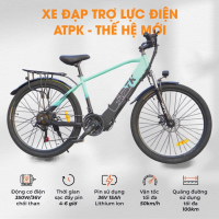Xe Đạp trợ lực điện chính hãng, pin 10A chạy đến 100km, bảo hành 12 tháng
